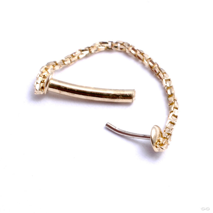 Just A Peek Press-fit Ring in Gold from Pupil Hall
