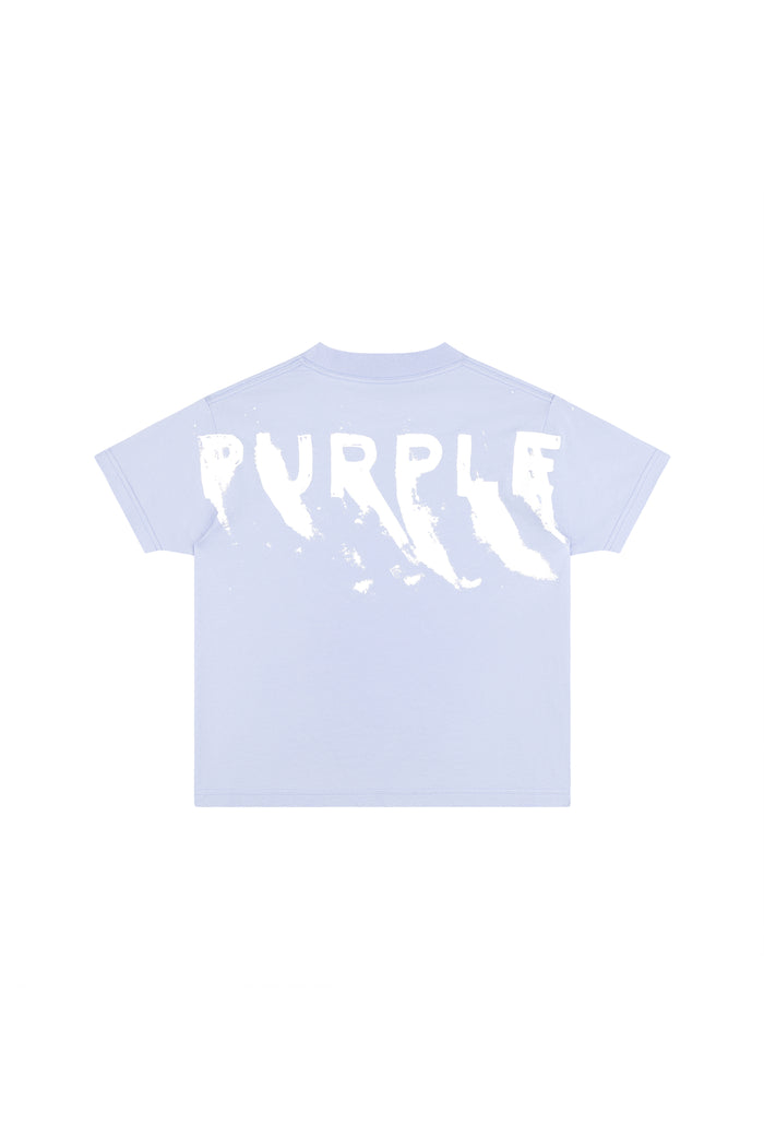 Kids' Painted Wordmark Tee in size XS (4-5) with relaxed fit and screen printed design