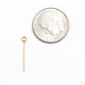 Kite Tail Charm in Gold from Quetzalli in yellow gold