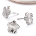 Laser Blossom Press-fit End in Titanium from Junipurr Jewelry group photo