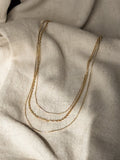Layered Chain Necklace - Stitch And Feather