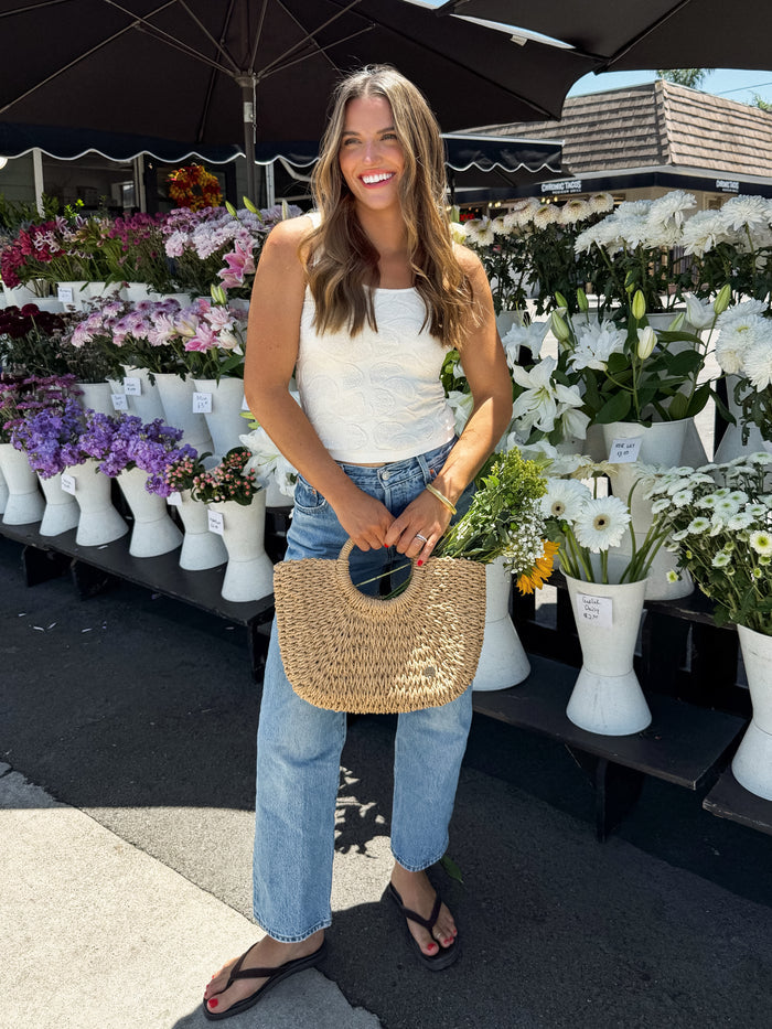 Lemon Market Tank Top - Stitch And Feather