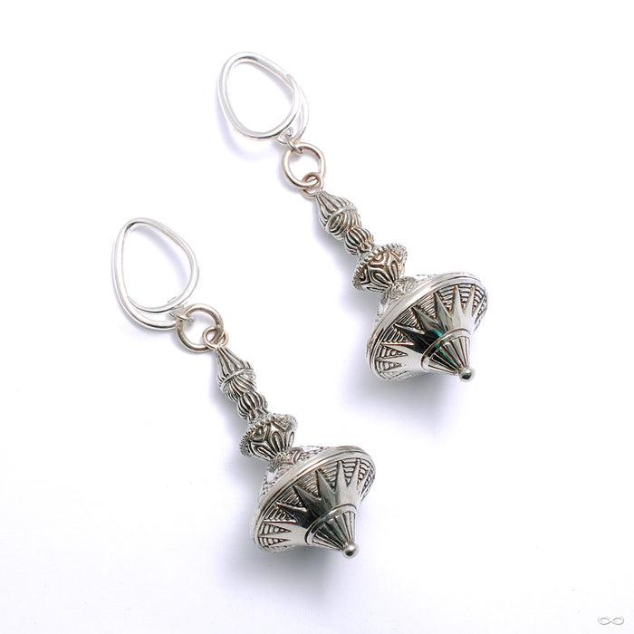 Leo Weights from Diablo Organics in white brass
