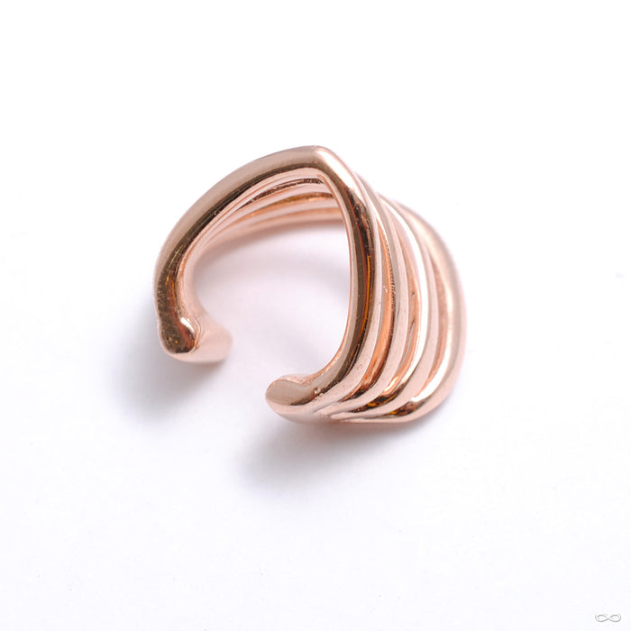 Little Warrior Cuff from Tawapa in rose gold