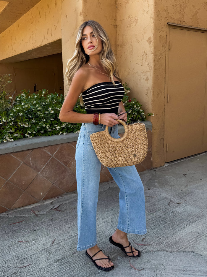 Love You Better Stripe Tube Top - Stitch And Feather