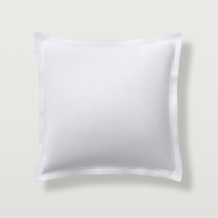 the Euro sham has a double-row hemstitch on all four sides. All shams sold separately.