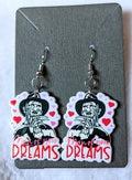 Man of Your Dreams Freddy Krueger Acrylic Dangle Earrings