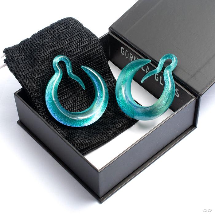 Mar Crescent Hoops from Gorilla Glass in reef