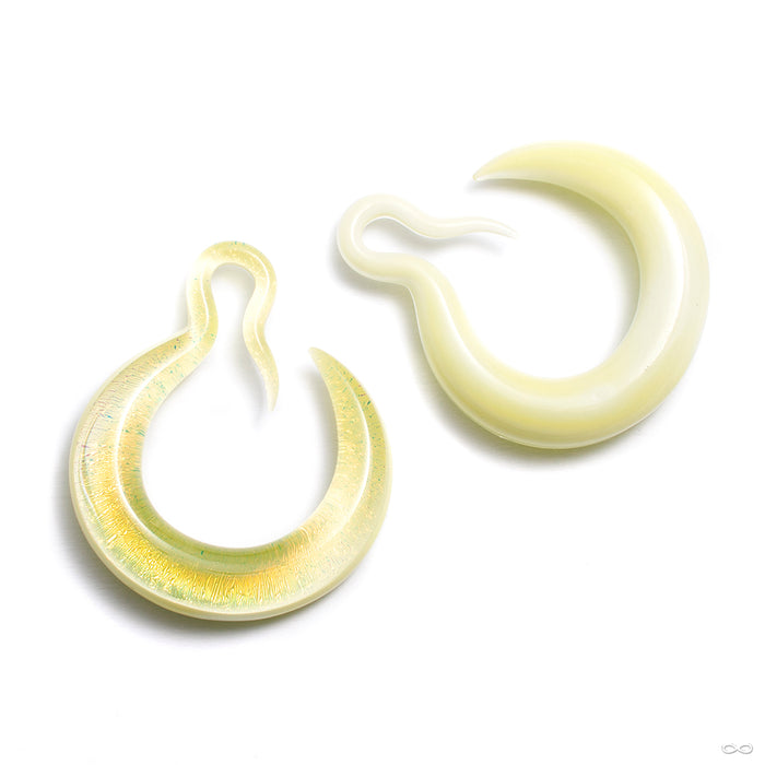 Mar Crescent Hoops from Gorilla Glass in urchin