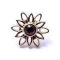 Marisol Press-fit End in Gold from BVLA with Anatsasia Topaz