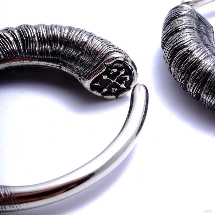 Mark of the Beast from Maya Jewelry in White Brass