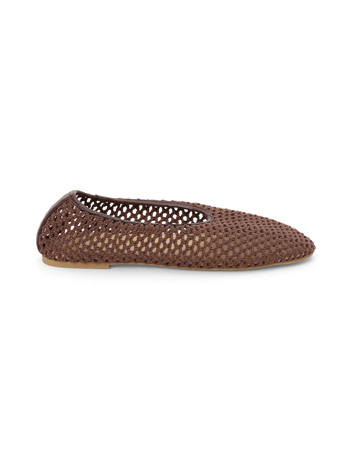 Marta Flats in Chocolate - Stitch And Feather