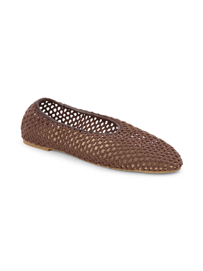 Marta Flats in Chocolate - Stitch And Feather