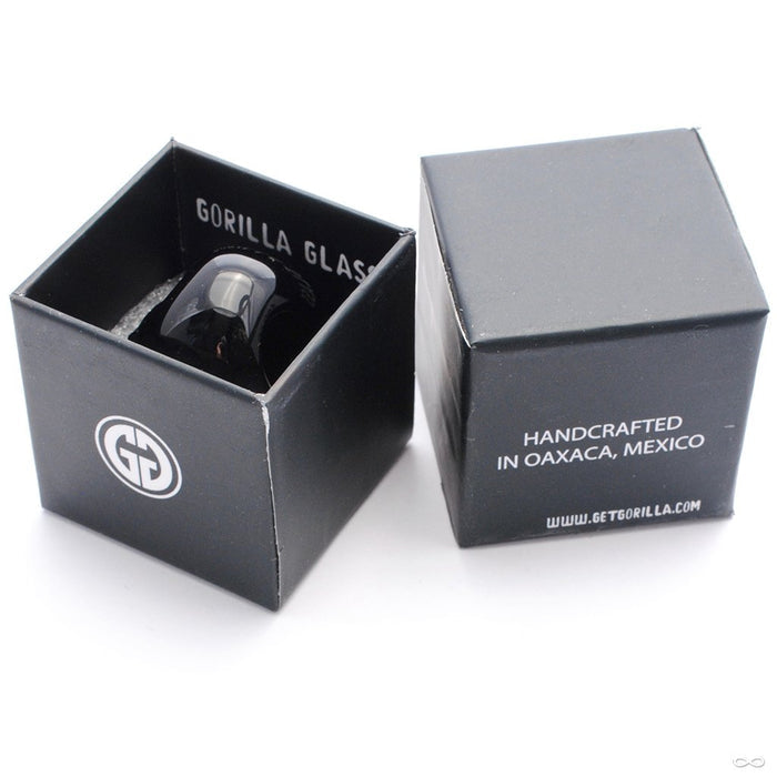 Martelé Kettlebell Weights from Gorilla Glass in Black
