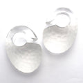 Martelé Ovoid Weights from Gorilla Glass in Clear Crystal