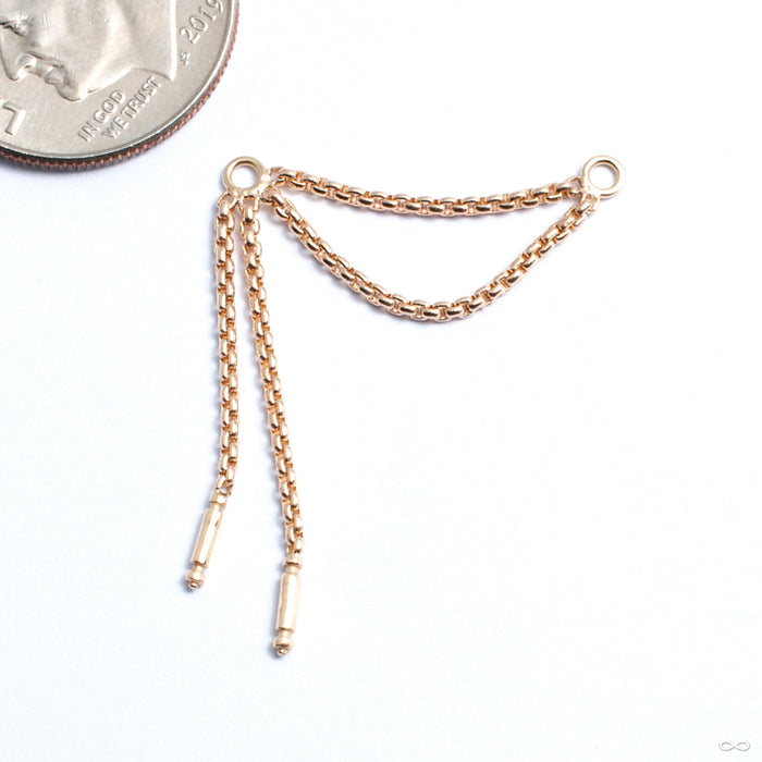 Meander IV Chain in Gold from LeRoi in yellow gold