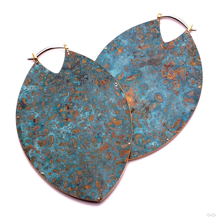 Mega Estella with Teal Patina from Quetzalli