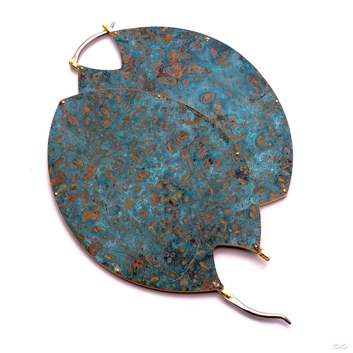 Mega Estella with Teal Patina from Quetzalli