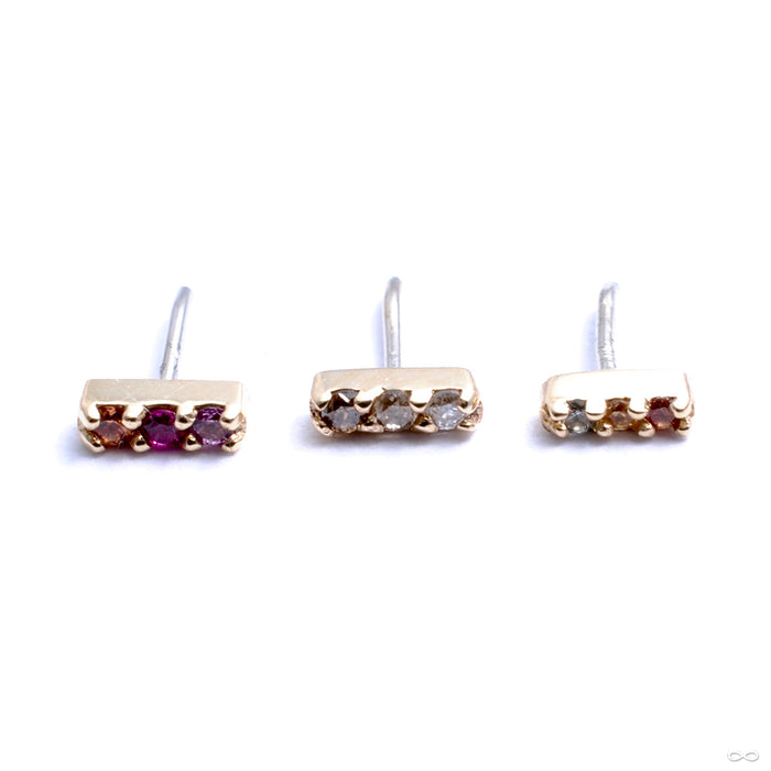 Major Press-fit End in Gold from Pupil Hall in assorted materials