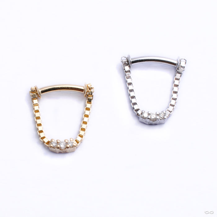 Mind the Gap Press-fit Ring in Gold from Pupil Hall in assorted materials
