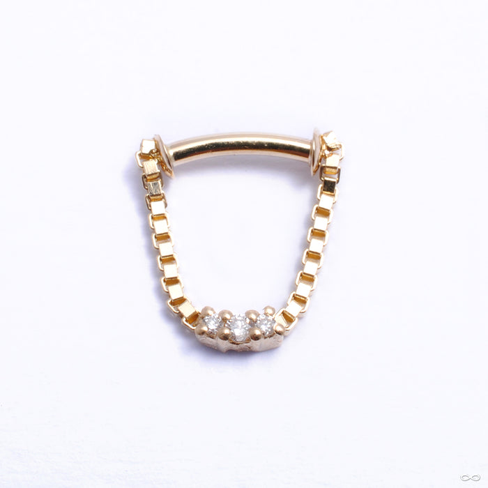 Mind the Gap Press-fit Ring in Gold from Pupil Hall in yellow gold