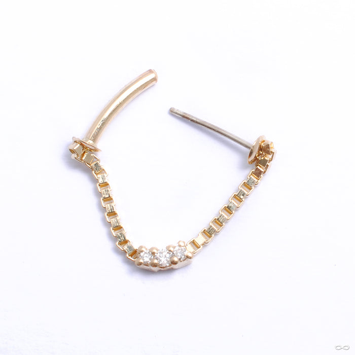 Mind the Gap Press-fit Ring in Gold from Pupil Hall