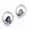 Mini Hoop Coils with Dendritic Opal from Diablo Organics