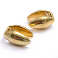 Mini Oval Weights from Namaste Nomadas in yellow brass