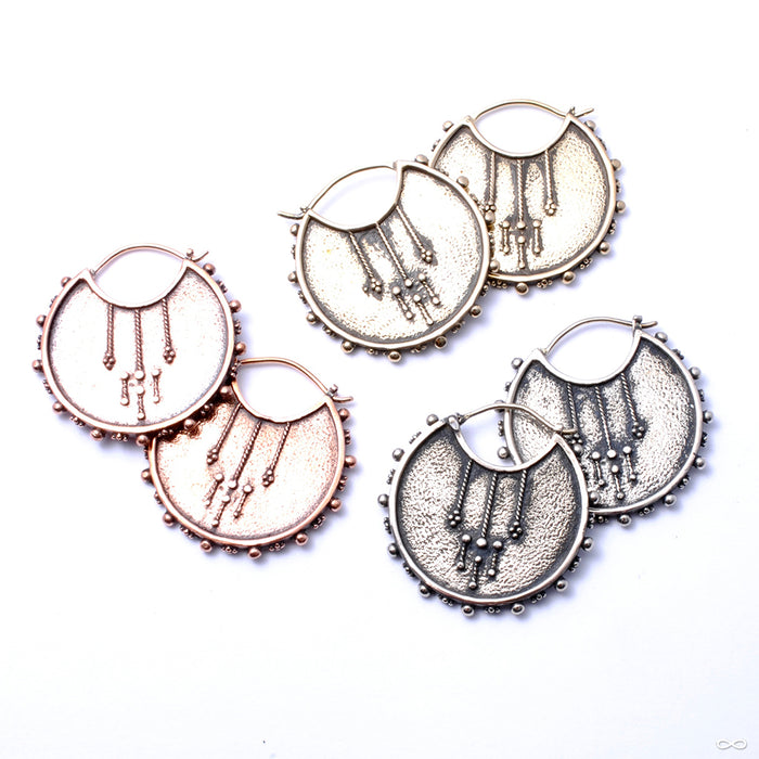 Moirai Earrings from Maya Jewelry in assorted materials