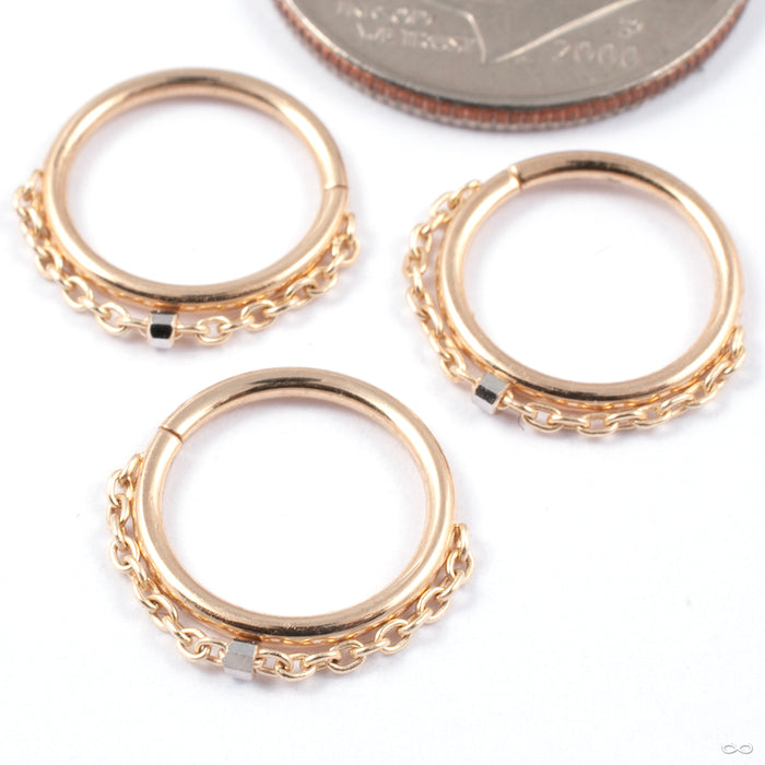 Moment Seam Ring in Gold from Pupil Hall in a group