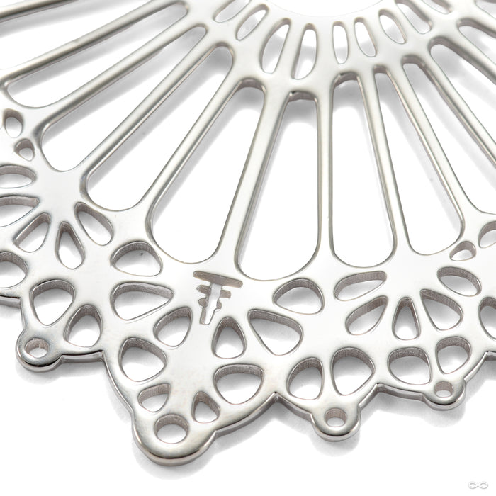 Monarch Hoop Earrings from Tawapa detail