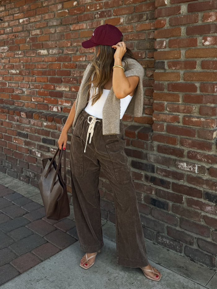 Murphy Corduroy Utility Pants - Stitch And Feather