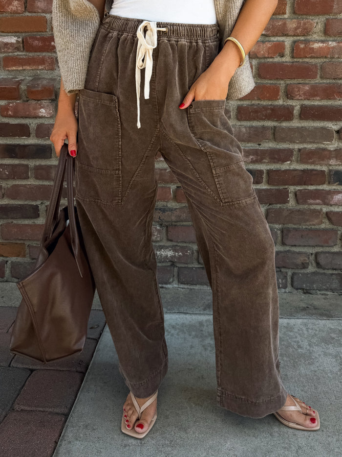 Murphy Corduroy Utility Pants - Stitch And Feather