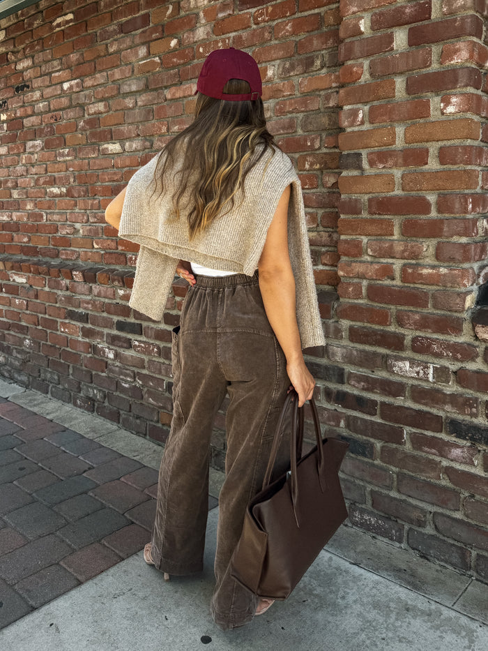 Murphy Corduroy Utility Pants - Stitch And Feather