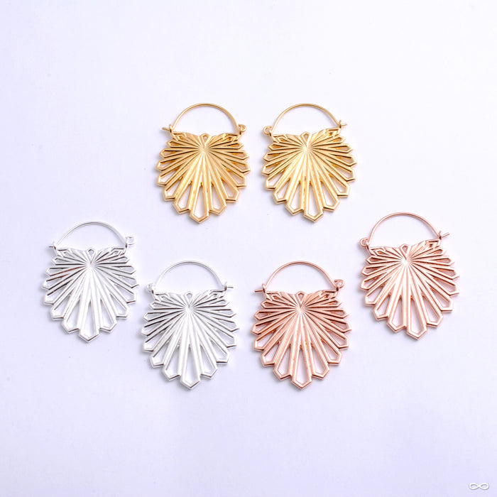 Myriad Earrings from Tether Jewelry in assorted materials