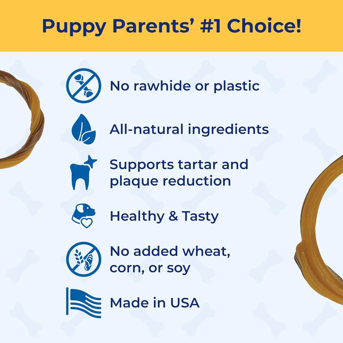 N-Bone Puppy Teething Ring Chicken Flavor (1 Pack Of 6 Rings) (113048)