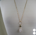 Necklace | Cherice // Quartz & Labradorite