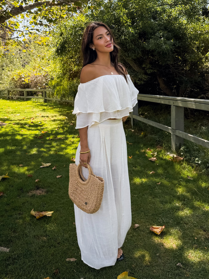 Nolina Off The Shoulder Top - Stitch And Feather