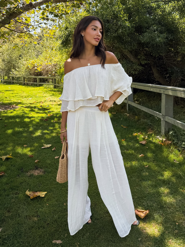 Nolina Off The Shoulder Top - Stitch And Feather