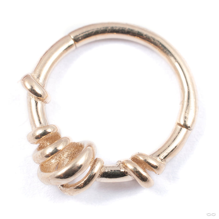 Nonsense Clicker in Gold from Pupil Hall in yellow gold