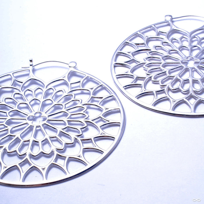 Notre Dame Earrings from Tawapa in Silver