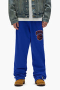 NY Knicks Snap Pants with snap buttons, elastic waistband, and embroidered details in relaxed fit