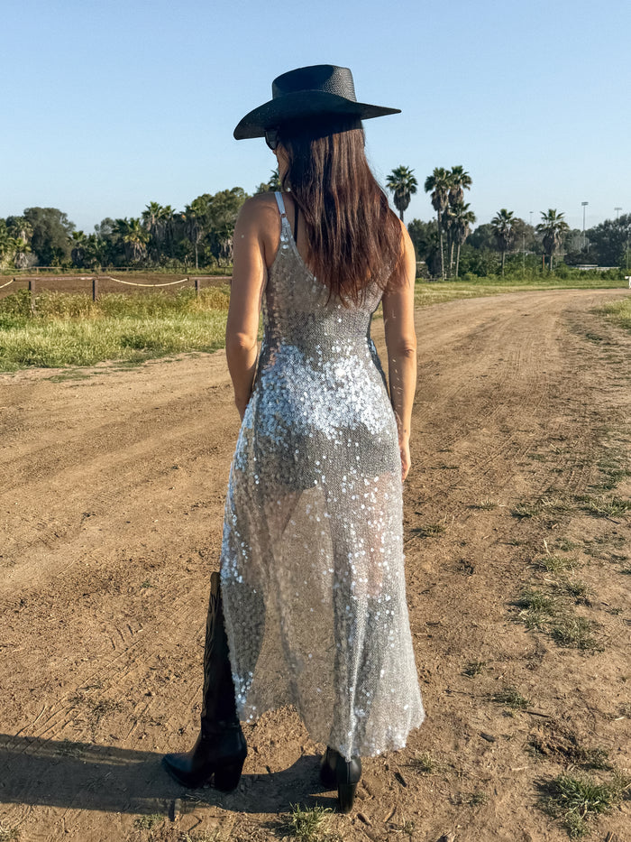Oasis Nights Sequin Maxi Tank - Final Sale - Stitch And Feather