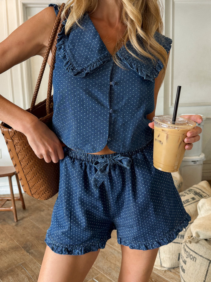 Oliviana Polka Dot Shorts - Stitch And Feather