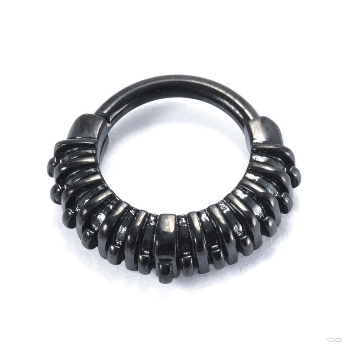 Omni Clicker from Tether Jewelry in black obsidian