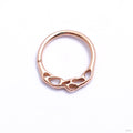 Otherworldly Seam Ring in Gold from Pupil Hall in rose gold