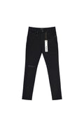 P002 Rinse Knee Slit denim in size 28 with premium stretch fabric and mid-rise design.