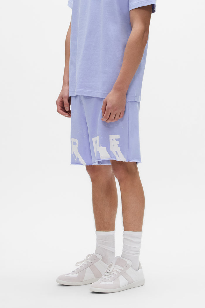 Painted Wordmark Short, regular fit, elastic waistband, made of 100% cotton.