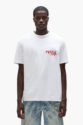 Painted Wordmark Tee regular fit heavyweight jersey cotton in various sizes