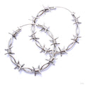 Pamela from Maya Jewelry in white brass